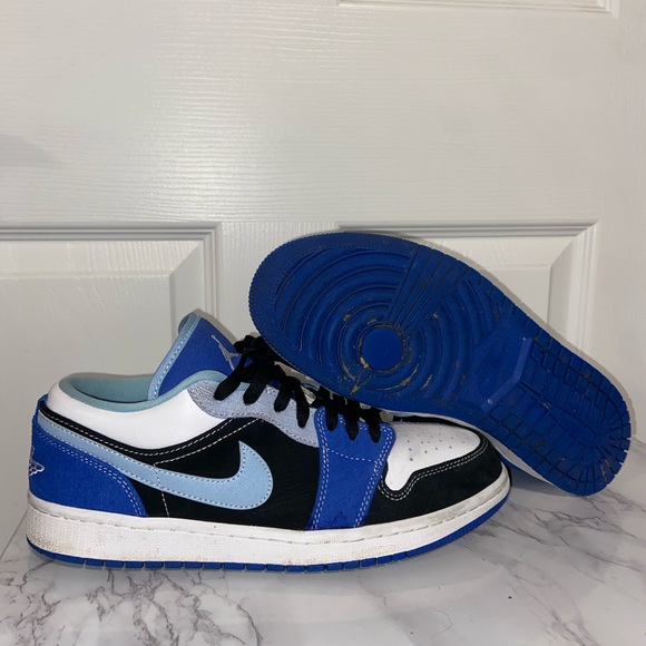 jordan 1 low racer blue white